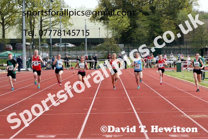 200 metres, 2021 NECAA Middlesbrough Open Meting, Sunday, May 9th. Photo: David T. Hewitson/Sports for All Pics